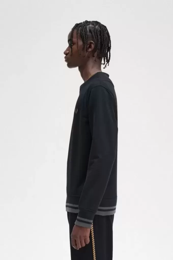 Rib Detail Men’s Sweatshirts