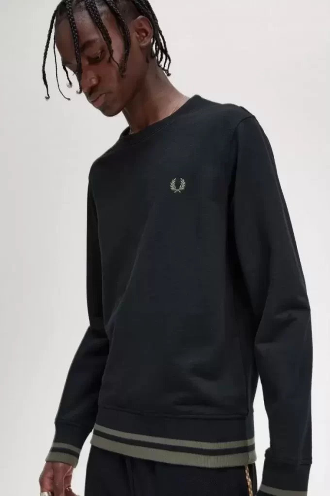 Rib Detail Men’s Sweatshirts