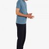 Rib Detail Neck Polo Shirts Rib Detail Neck Polo Shirts