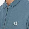 Rib Detail Neck Polo Shirts Rib Detail Neck Polo Shirts