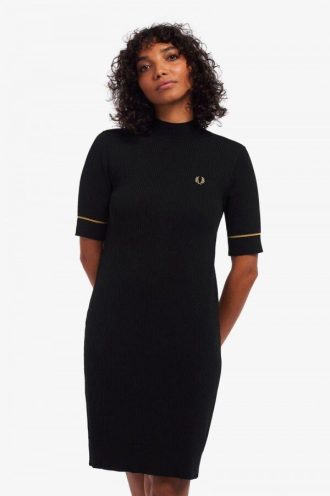Ribbed Knitted Dress