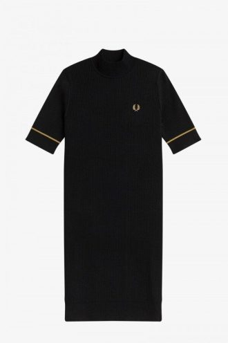 Ribbed Knitted Dress