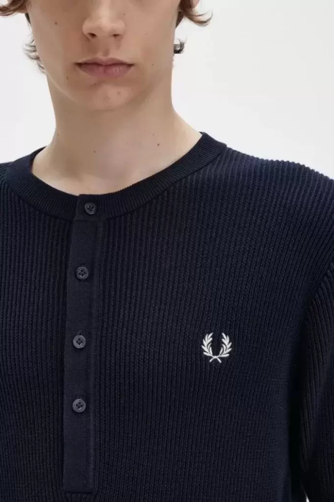 Ribbed Knitted Men’s Shirt Ribbed Knitted Men’s Shirt