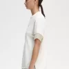 Sheer Trim Piqué Women’s T-Shirt