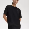 Sheer Trim Piqué Women’s T-Shirt