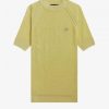 Short Sleeve Open-Knit Jumper Knitwear Short Sleeve Open-Knit Jumper Knitwear