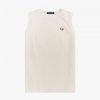 Sleeveless Ringer T Shirts