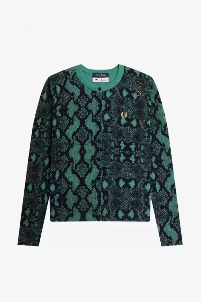 Snake Print Women’s Cardigan Snake Print Women’s Cardigan