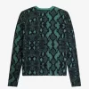 Snake Print Women’s Cardigan Snake Print Women’s Cardigan