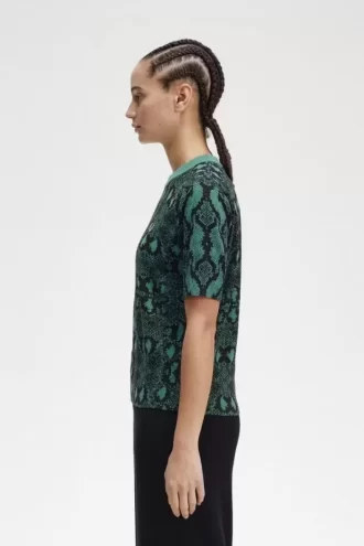 Snake Print Women’s Jumper