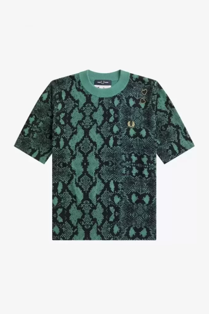 Snake Print Women’s Jumper