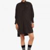 Snap Detail Shirt Dress