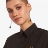 Snap Detail Shirt Dress