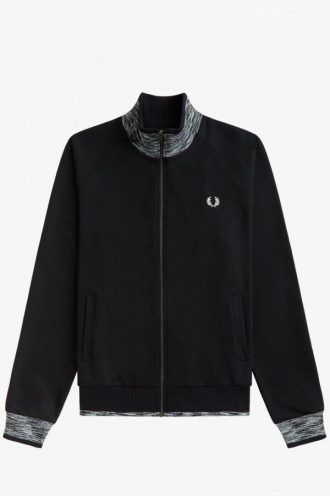 Space Dye Tipped Track Jackets