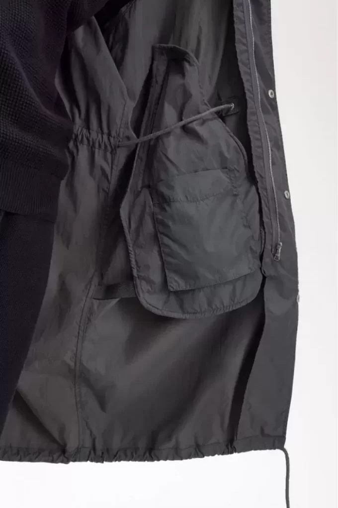 Straight Hem Men’s Parka Straight Hem Men’s Parka