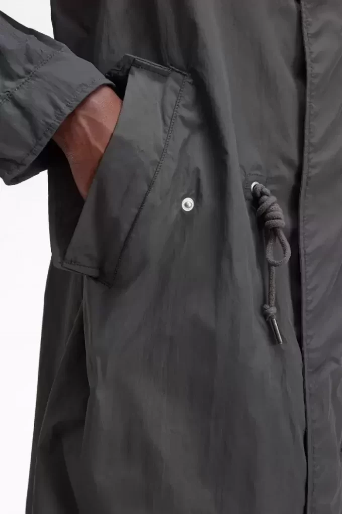 Straight Hem Men’s Parka Straight Hem Men’s Parka
