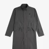 Straight Hem Men’s Parka Straight Hem Men’s Parka