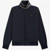 Striped Collar Track Jackets Striped Collar Track Jackets