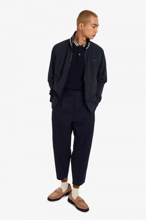 Striped Collar Track Jackets Striped Collar Track Jackets