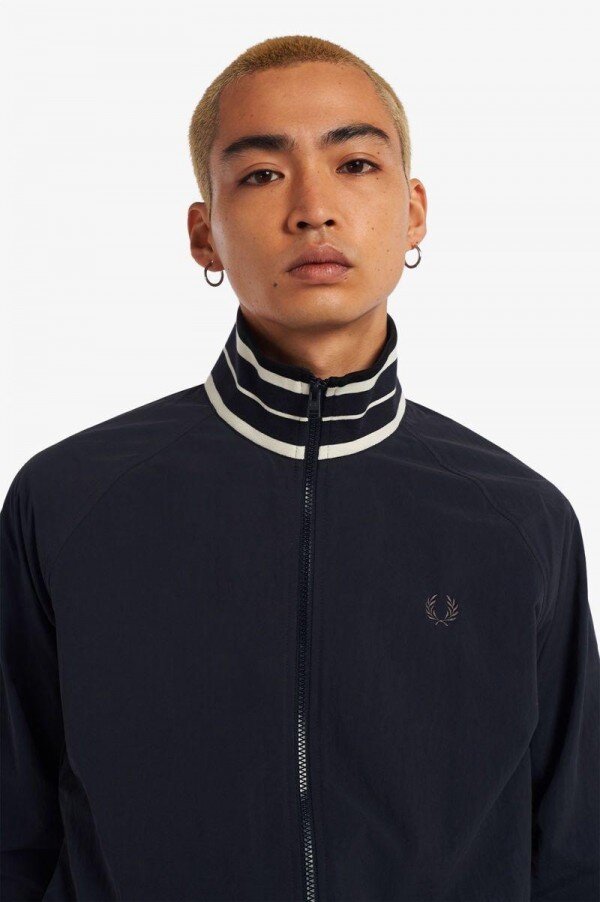 Striped Collar Track Jackets Striped Collar Track Jackets