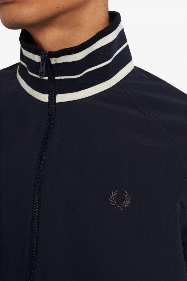 Striped Collar Track Jackets Striped Collar Track Jackets
