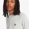 Striped Cuff Knitted T Shirts Striped Cuff Knitted T Shirts