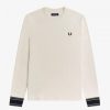 Striped Cuff Long Sleeve T Shirts