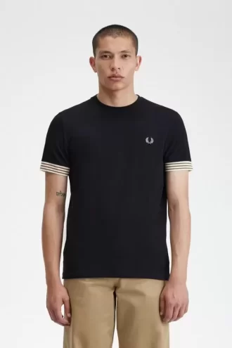 Striped Cuff Men’s T-Shirt