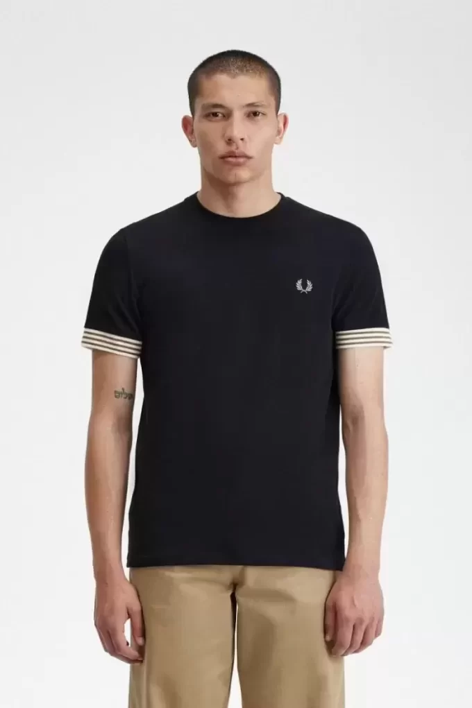 Striped Cuff Men’s T-Shirt