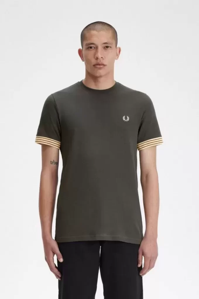 Striped Cuff Men’s T-Shirt