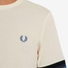 Striped Cuff Piqué T Shirts