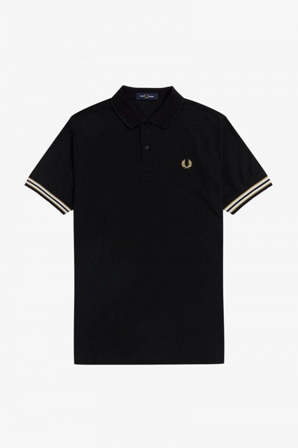 Striped Cuff Polo Shirts Striped Cuff Polo Shirts