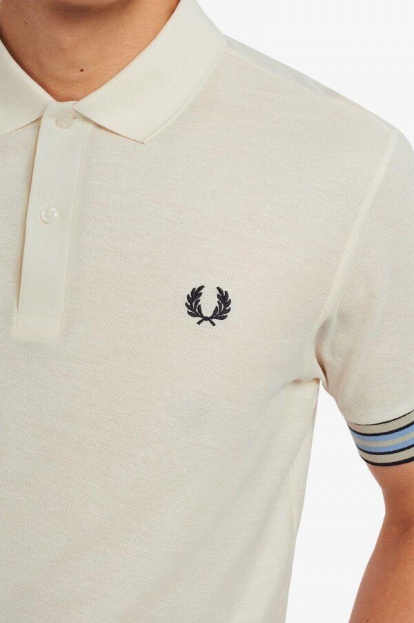 Striped Cuff Polo Shirts Striped Cuff Polo Shirts