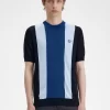 Striped Fine Knit Men’s T-Shirt