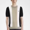 Striped Fine Knit Men’s T-Shirt Striped Fine Knit Men’s T-Shirt