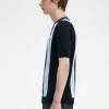 Striped Fine Knit Men’s T-Shirt