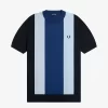 Striped Fine Knit Men’s T-Shirt