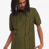 Striped Henley Polo Shirts Striped Henley Polo Shirts