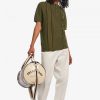 Striped Henley Polo Shirts Striped Henley Polo Shirts