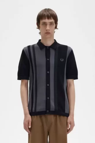 Striped Knitted Men’s Shirt