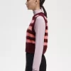 Striped Knitted Women’s Tanks