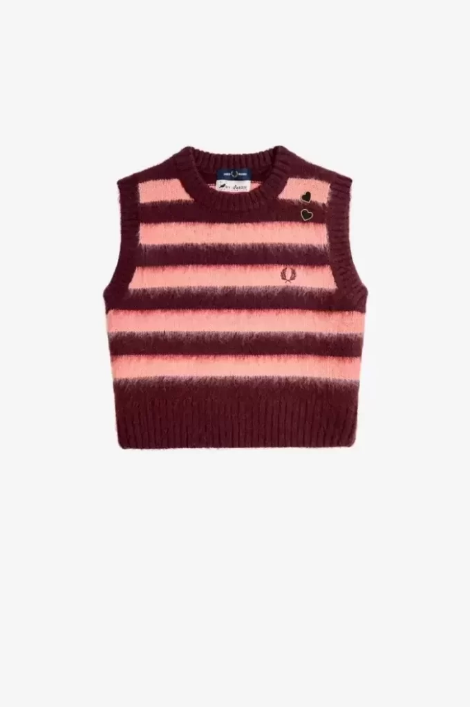Striped Knitted Women’s Tanks