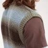 Striped Open Knit Men’s Tanks Striped Open Knit Men’s Tanks