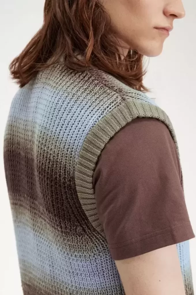 Striped Open Knit Men’s Tanks Striped Open Knit Men’s Tanks