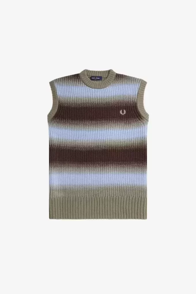 Striped Open Knit Men’s Tanks Striped Open Knit Men’s Tanks