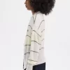 Striped Open Knit Women’s Cardigan Striped Open Knit Women’s Cardigan