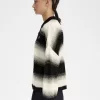 Striped Open-Knit Women’s Shirt Striped Open-Knit Women’s Shirt