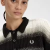 Striped Open-Knit Women’s Shirt Striped Open-Knit Women’s Shirt