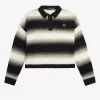 Striped Open-Knit Women’s Shirt Striped Open-Knit Women’s Shirt