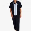 Striped Panel Bowling Shirts